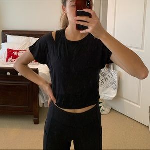 Lululemon Cutout Top